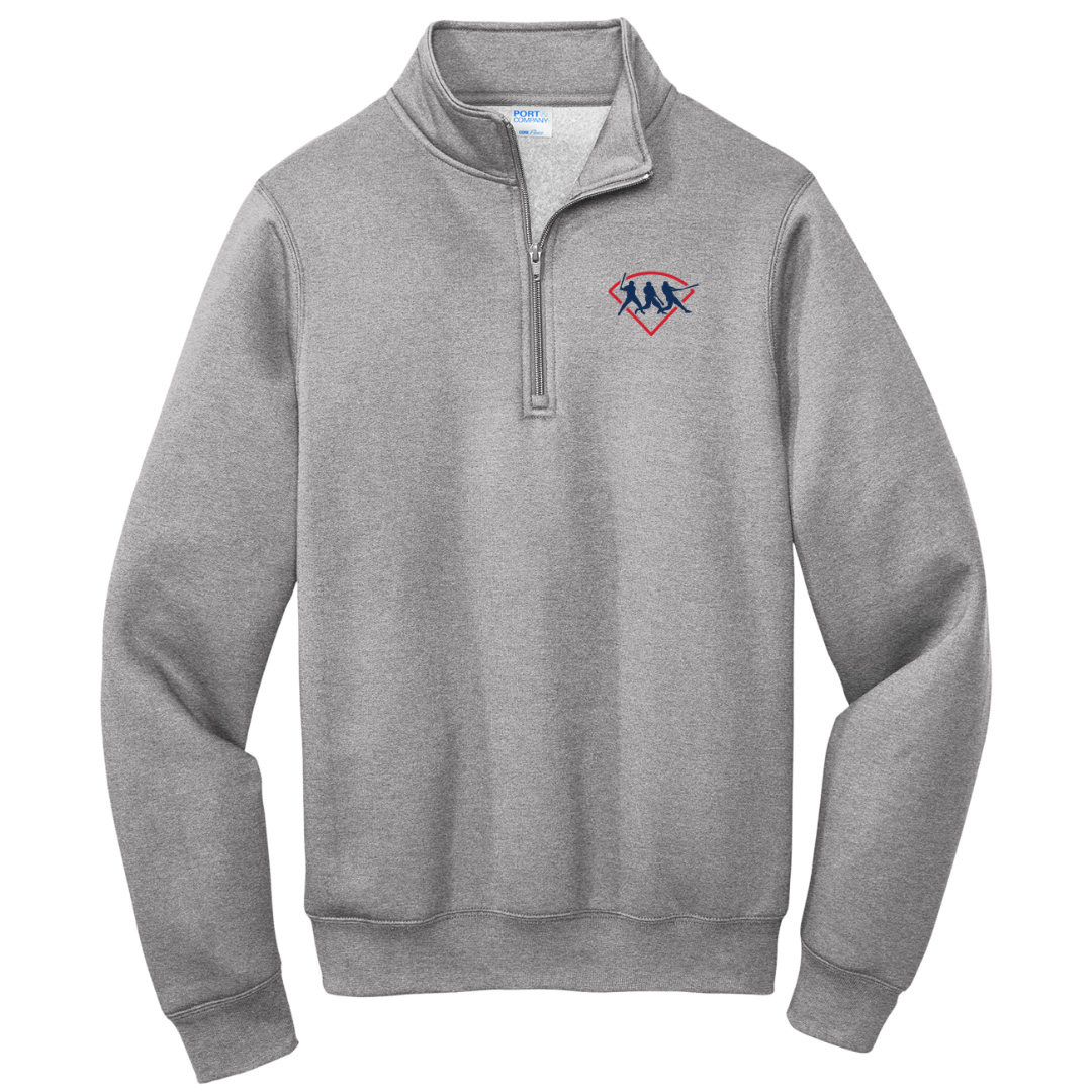 Port & Co™ Core Fleece 1/4-Zip Pullover Sweatshirt
