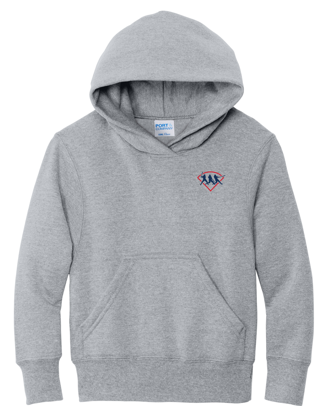 Port & Co™ Youth Core Fleece Pullover Hooded Sweatshirt