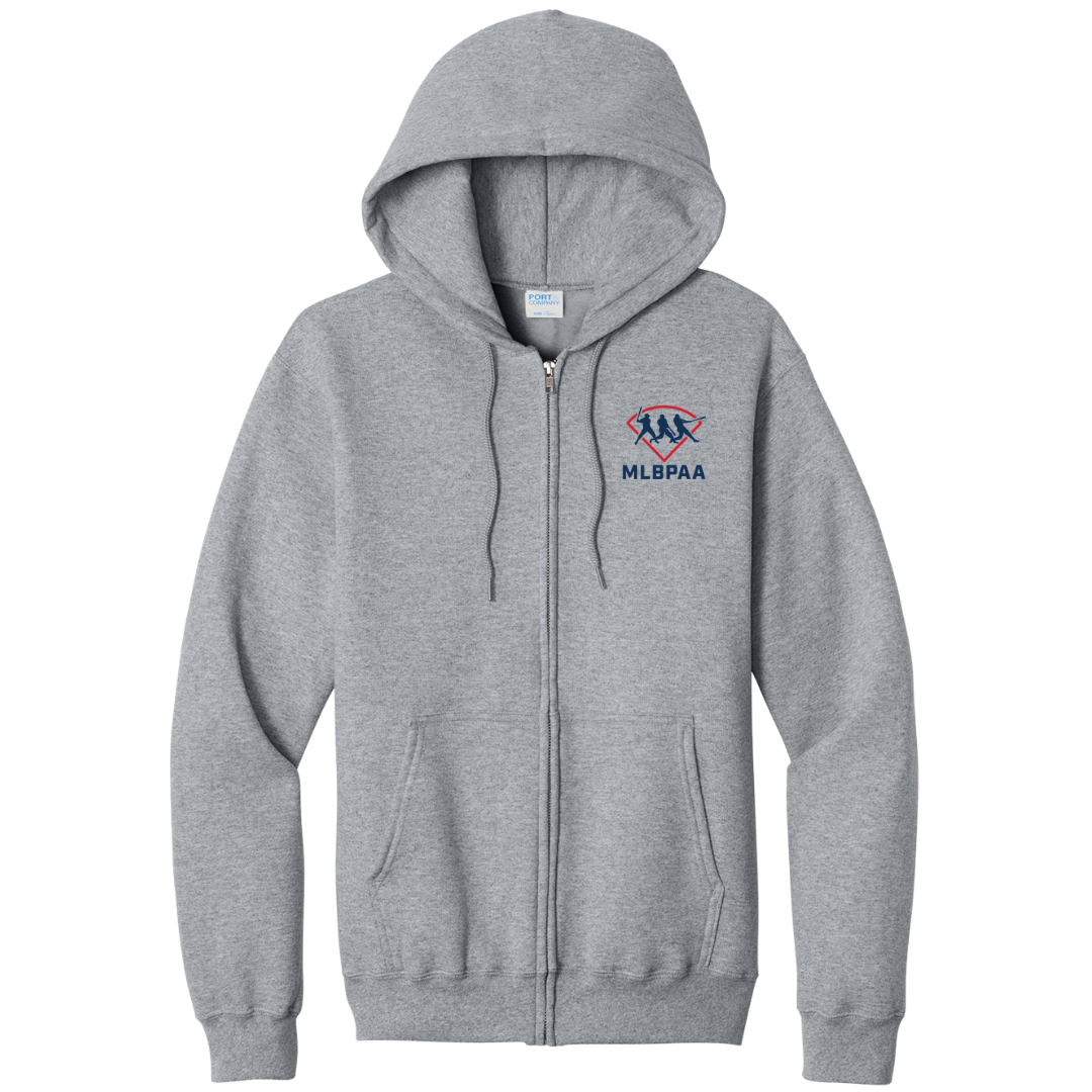 Port & Co™ Men's Core Fleece Full-Zip Hooded Sweatshirt