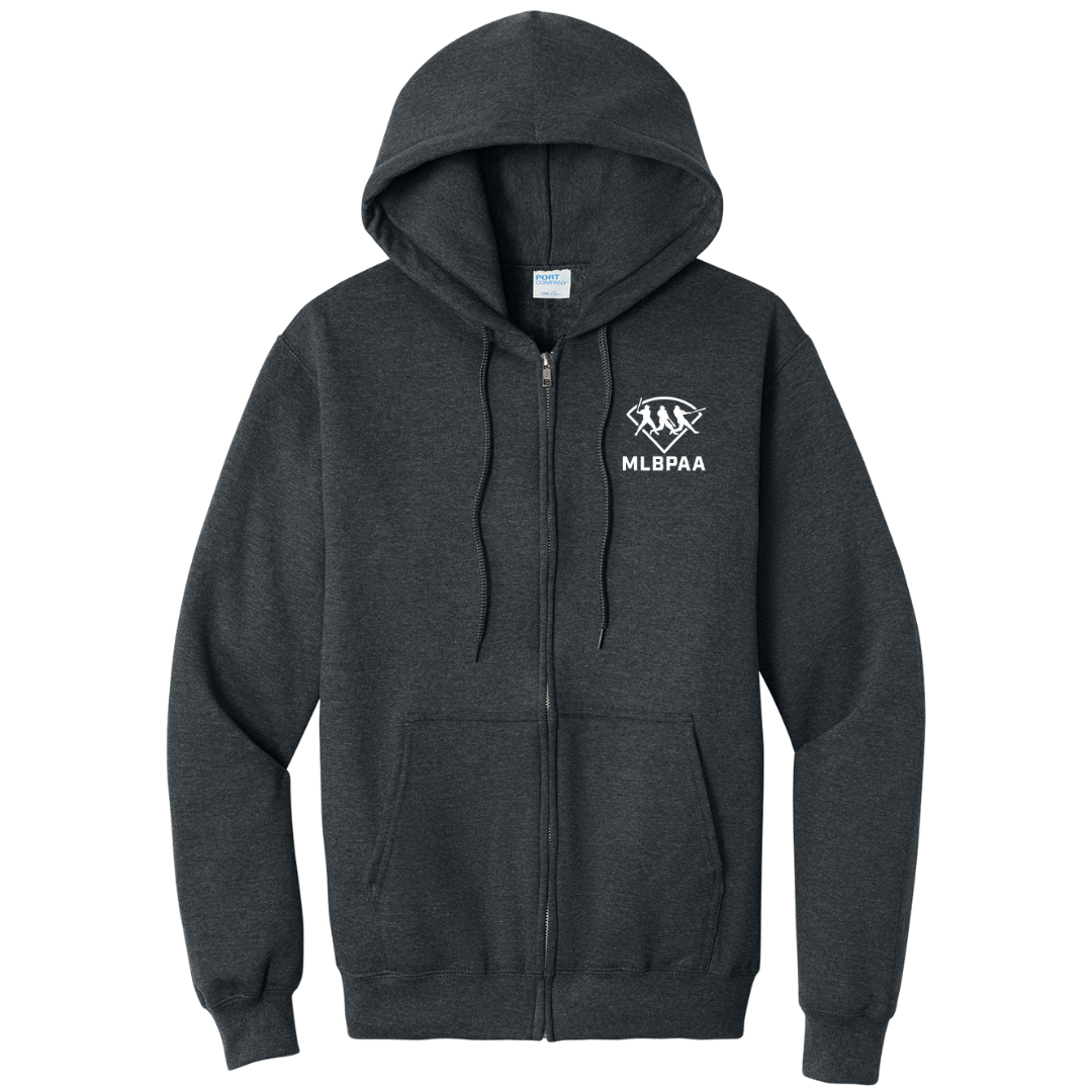 Port & Co™ Men's Core Fleece Full-Zip Hooded Sweatshirt