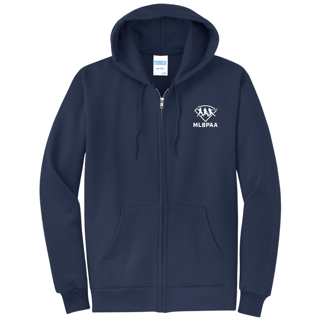 Port & Co™ Men's Core Fleece Full-Zip Hooded Sweatshirt