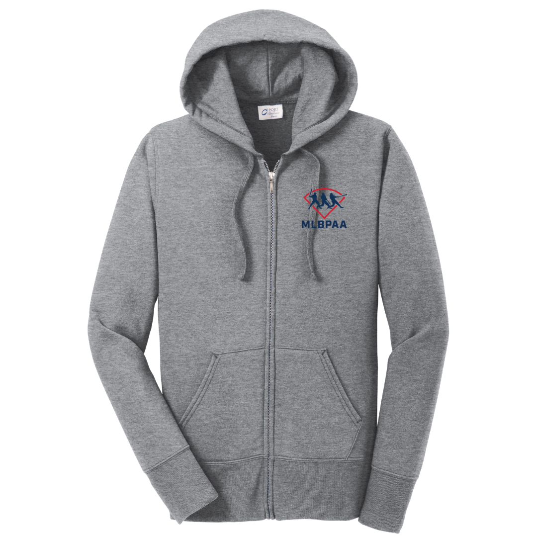 Port & Co™ Women's Core Fleece Full-Zip Hooded Sweatshirt