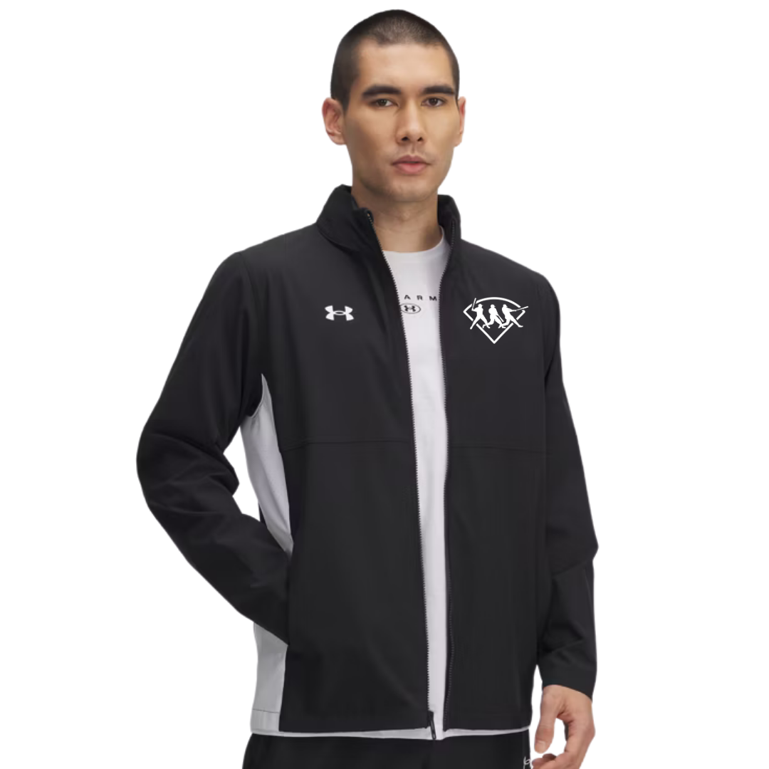 Under Armour Men's Rival Stretch Woven Full-Zip