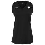 Adidas Women's Quickset V-Neck Sleeveless Jersey