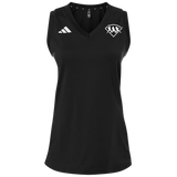 Adidas Women's Quickset V-Neck Sleeveless Jersey