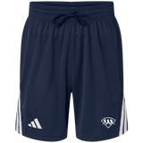 Adidas Men's 3-Stripes 7" Shorts