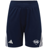 Adidas Youth 3-Stripes 7" Shorts