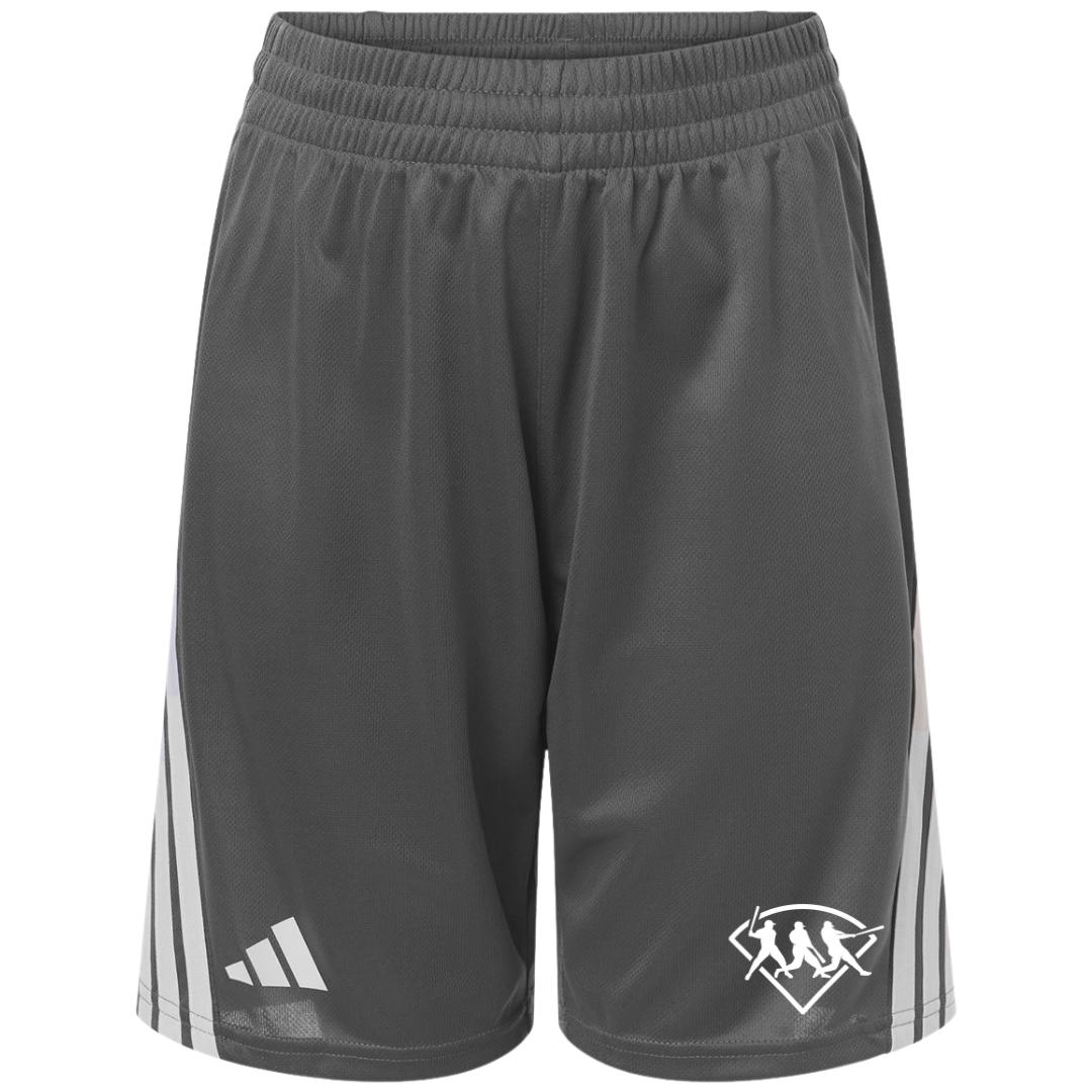 Adidas Youth 3-Stripes 7" Shorts
