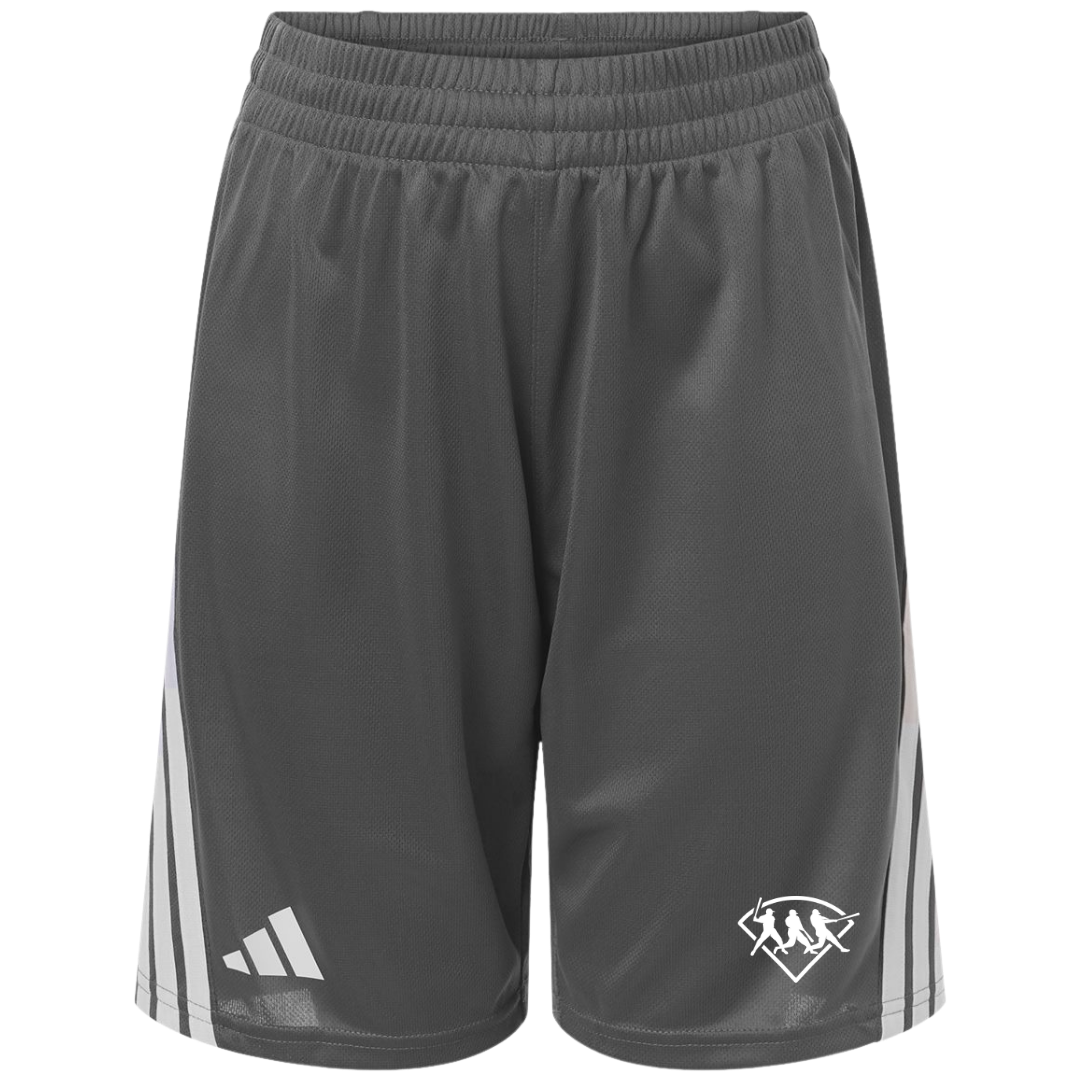 Adidas Youth 3-Stripes 7" Shorts
