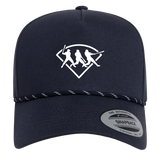 FlexFit YP Classic Cotton Blend 5-Panel Snapback With Rope