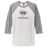 Next Level Apparel® Adult Tri-Blend 3/4-Sleeve Raglan Tee