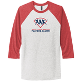 Next Level Apparel® Adult Tri-Blend 3/4-Sleeve Raglan Tee