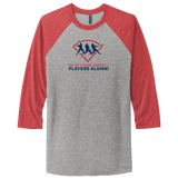 Next Level Apparel® Adult Tri-Blend 3/4-Sleeve Raglan Tee