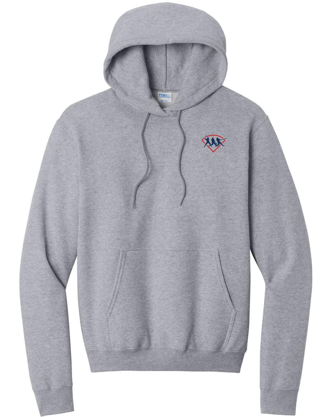 Port & Co™ Men's Core Fleece Pullover Hooded Sweatshirt