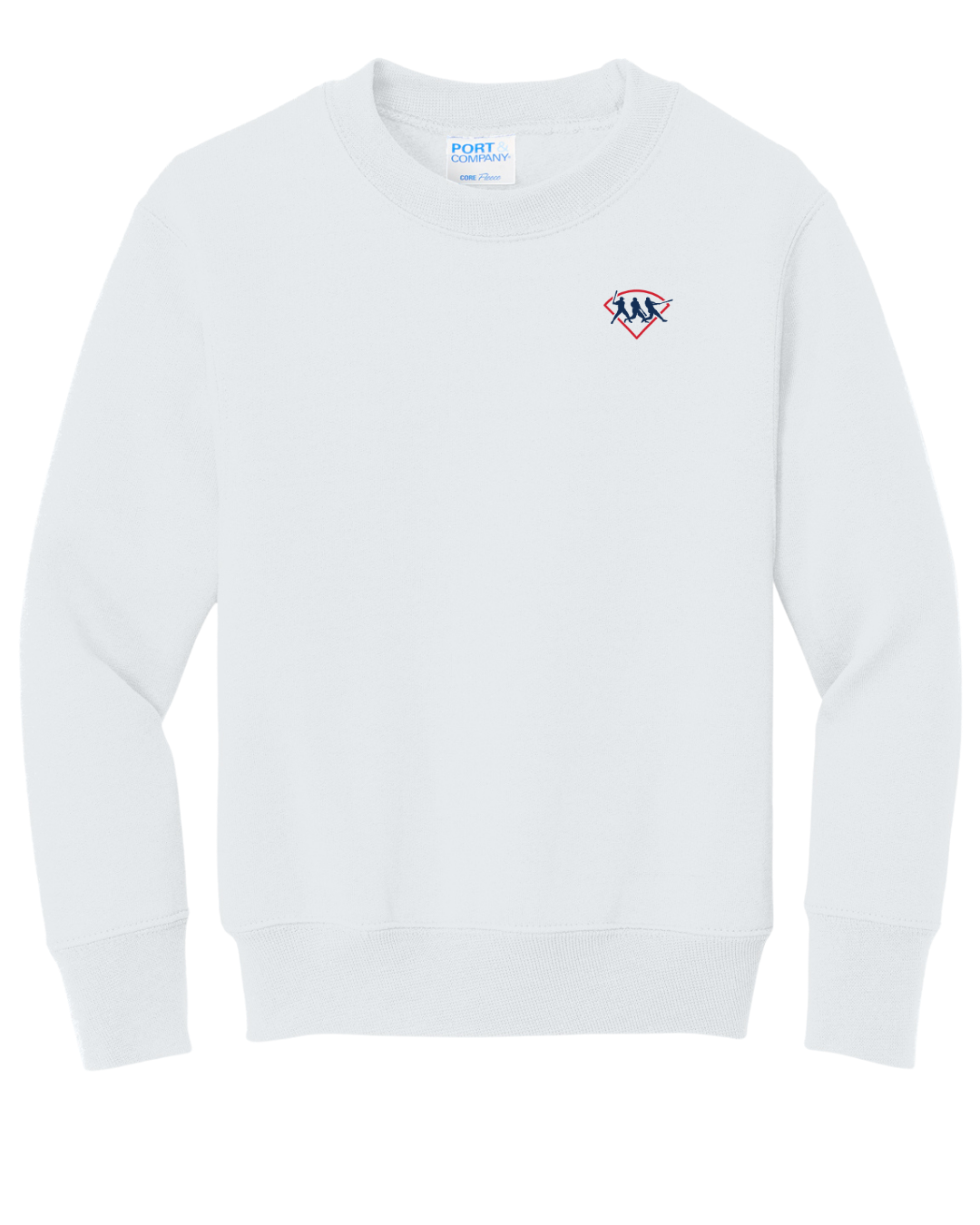 Port & Co™ Youth Core Fleece Crewneck Sweatshirt