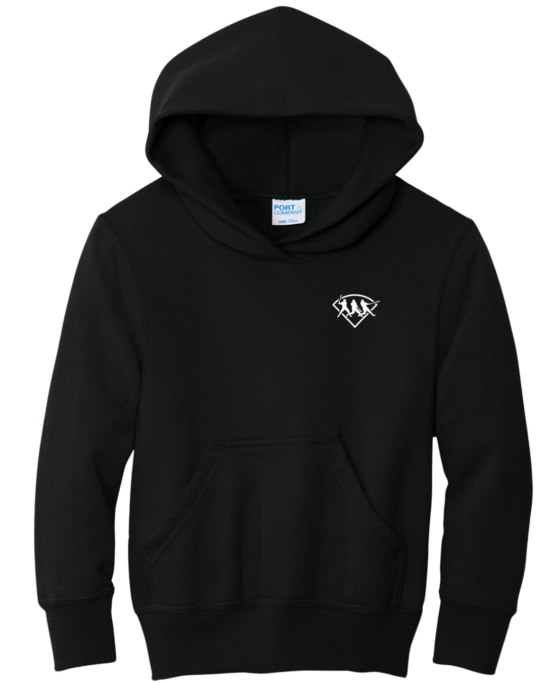 Port & Co™ Youth Core Fleece Pullover Hooded Sweatshirt