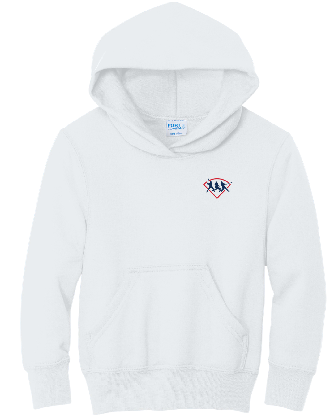 Port & Co™ Youth Core Fleece Pullover Hooded Sweatshirt
