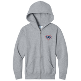 Port & Co™ Youth Core Fleece Full-Zip Hooded Sweatshirt