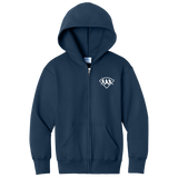 Port & Co™ Youth Core Fleece Full-Zip Hooded Sweatshirt