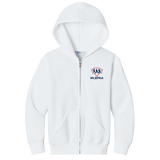 Port & Co™ Youth Core Fleece Full-Zip Hooded Sweatshirt