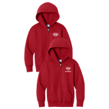Port & Co™ Youth Core Fleece Full-Zip Hooded Sweatshirt