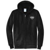Port & Co™ Men's Core Fleece Full-Zip Hooded Sweatshirt