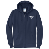 Port & Co™ Men's Core Fleece Full-Zip Hooded Sweatshirt