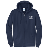 Port & Co™ Men's Core Fleece Full-Zip Hooded Sweatshirt