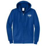 Port & Co™ Men's Core Fleece Full-Zip Hooded Sweatshirt