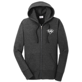 Port & Co™ Women's Core Fleece Full-Zip Hooded Sweatshirt
