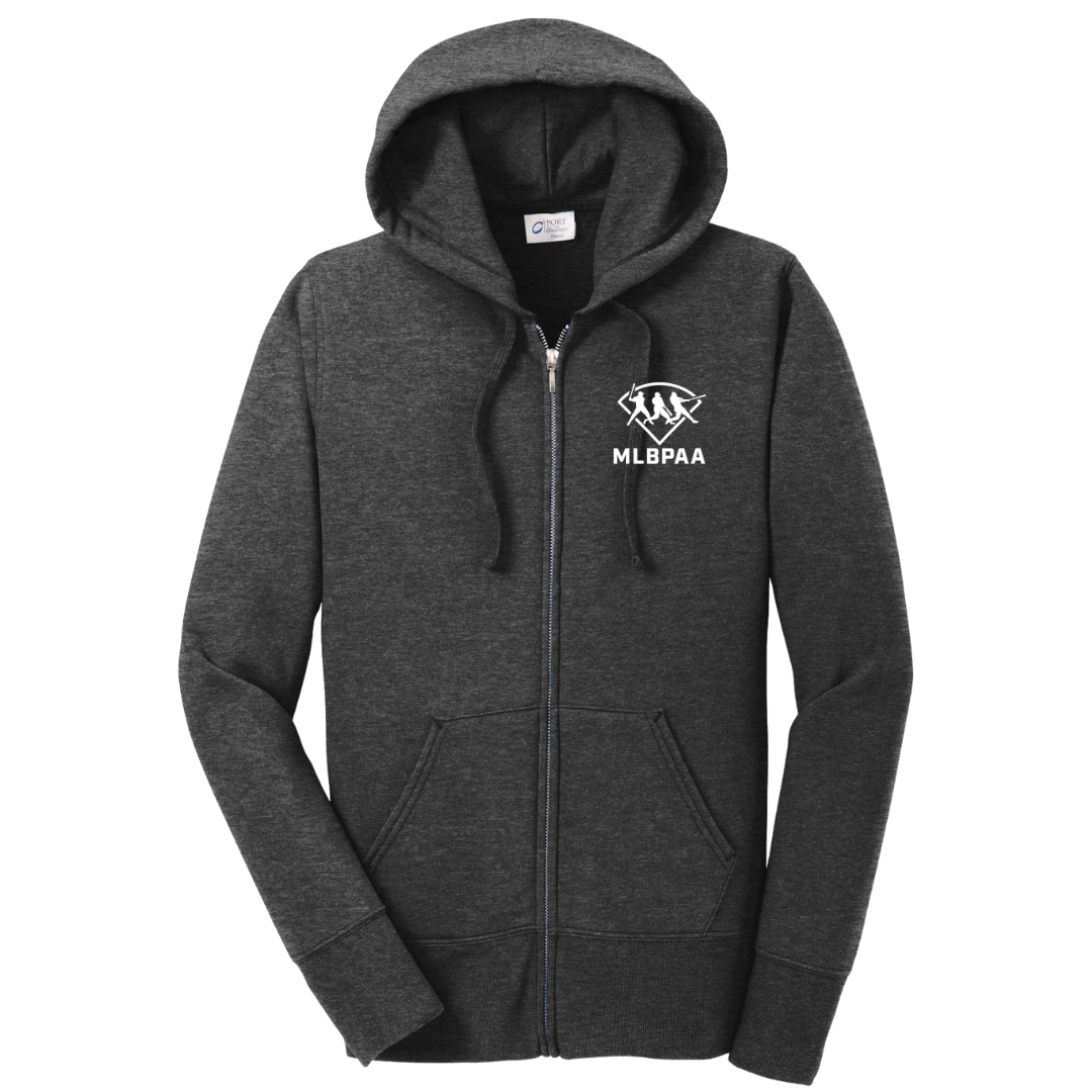 Port & Co™ Women's Core Fleece Full-Zip Hooded Sweatshirt