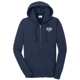 Port & Co™ Women's Core Fleece Full-Zip Hooded Sweatshirt