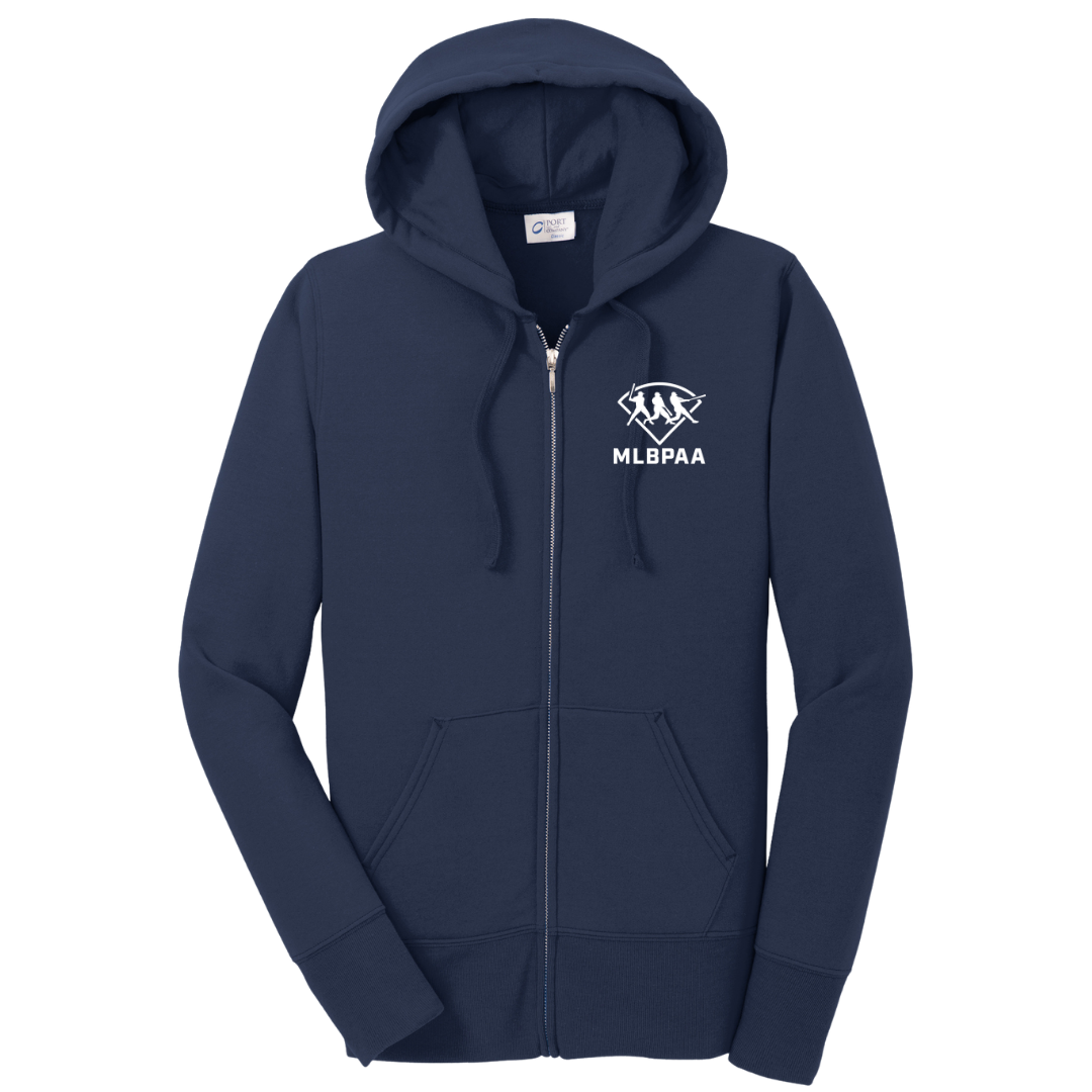 Port & Co™ Women's Core Fleece Full-Zip Hooded Sweatshirt