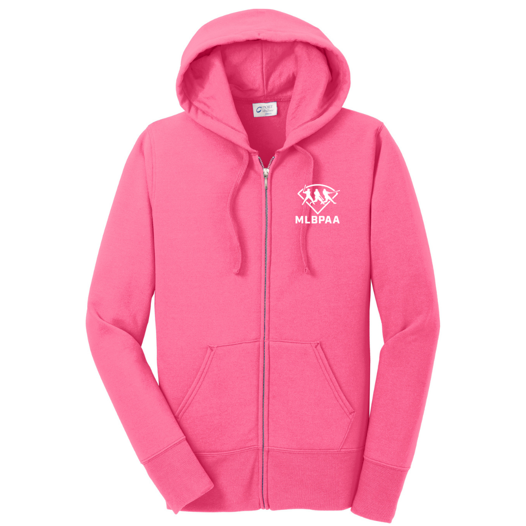 Port & Co™ Women's Core Fleece Full-Zip Hooded Sweatshirt
