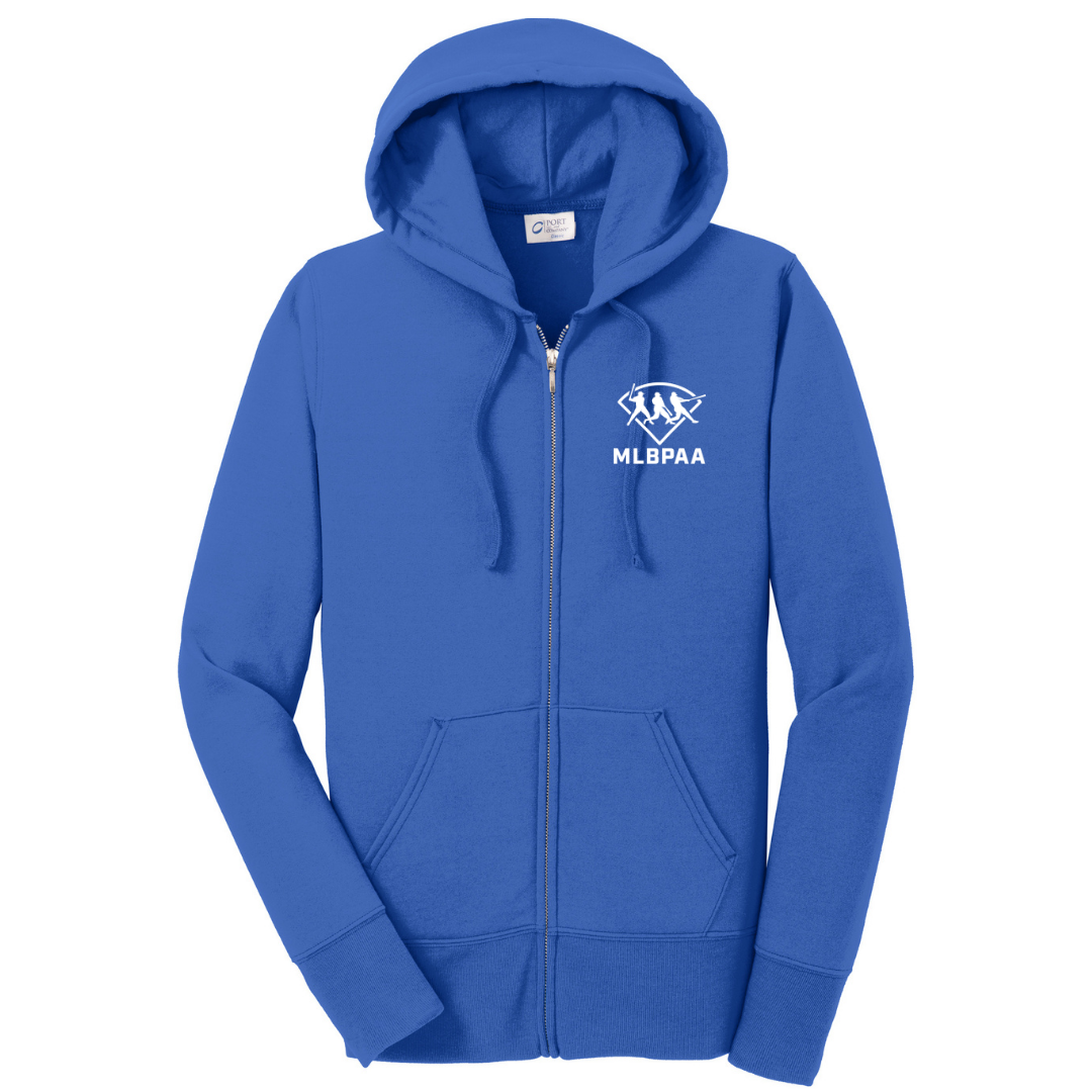 Port & Co™ Women's Core Fleece Full-Zip Hooded Sweatshirt