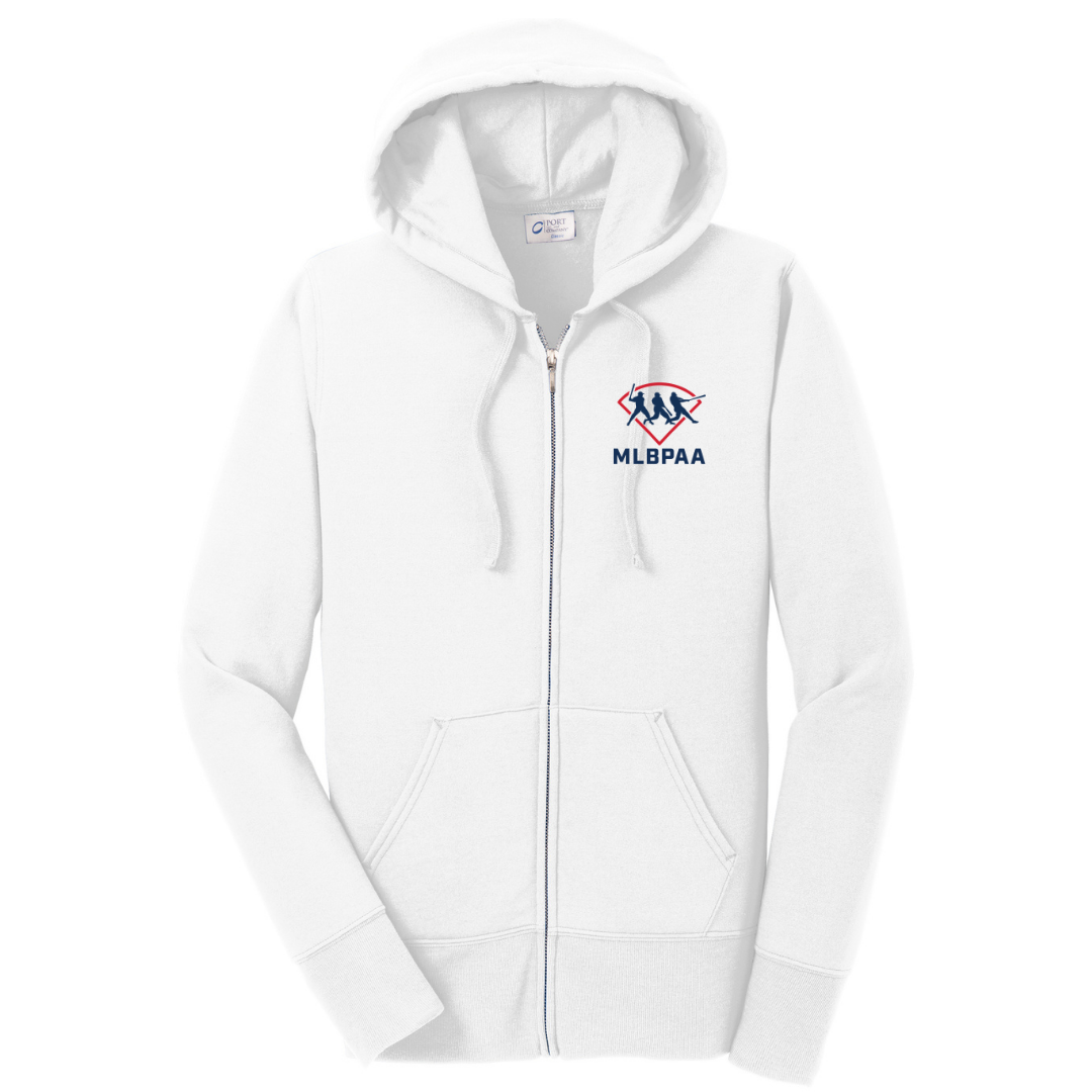 Port & Co™ Women's Core Fleece Full-Zip Hooded Sweatshirt