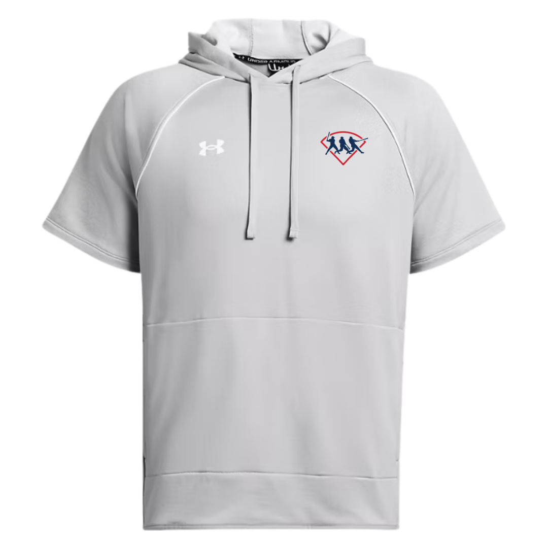 Under Armour Men's Command Warm-up Short Sleeve Hoodie